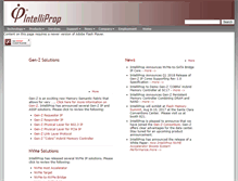 Tablet Screenshot of intelliprop.com